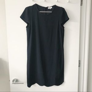 Claudie Pierlot navy cap-sleeved shift // nwot